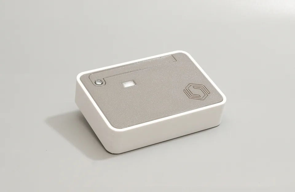 Cubicore Gateway Pocket, compact white and gray enclosure